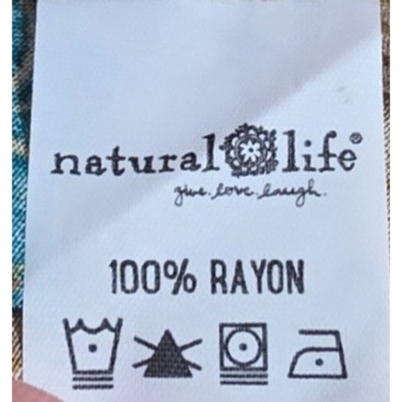 Natural Life Womens S Multicolor Floral Colette Boho Tiered Maxi Dress - Picture 13 of 13